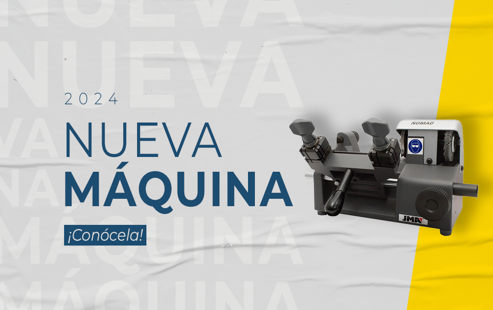 ¡NUEVA DUPLICADORA DE LLAVES MODELO NOMAD!