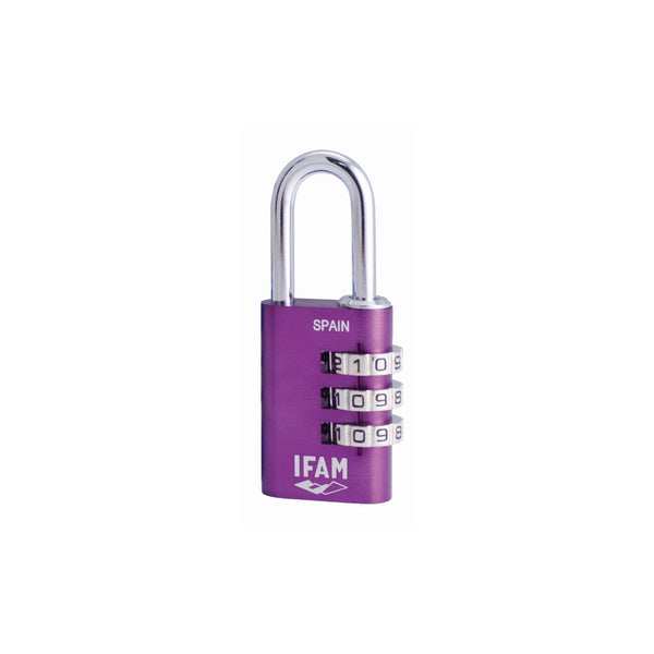 CANDADO COL COMBI 20 VIOLETA BLISTER
