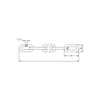 KIT CADENA M10 + CANDADO HERCULES A