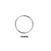 PACK ARGOLLAS 15 M.M. (100) METALICAS
