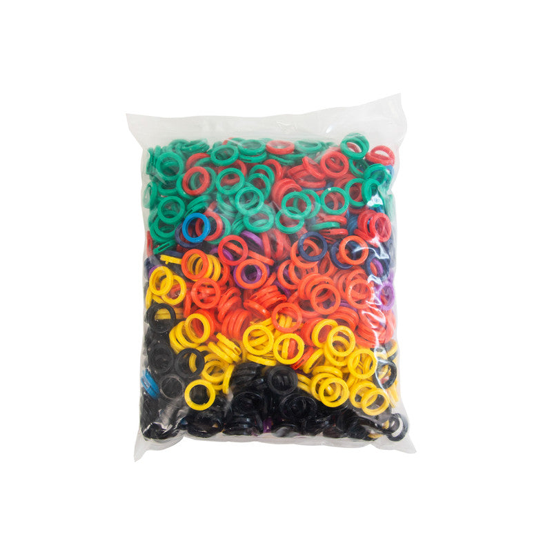 PACK GOMAS (1.000) IDENTIFICACION KEY RING