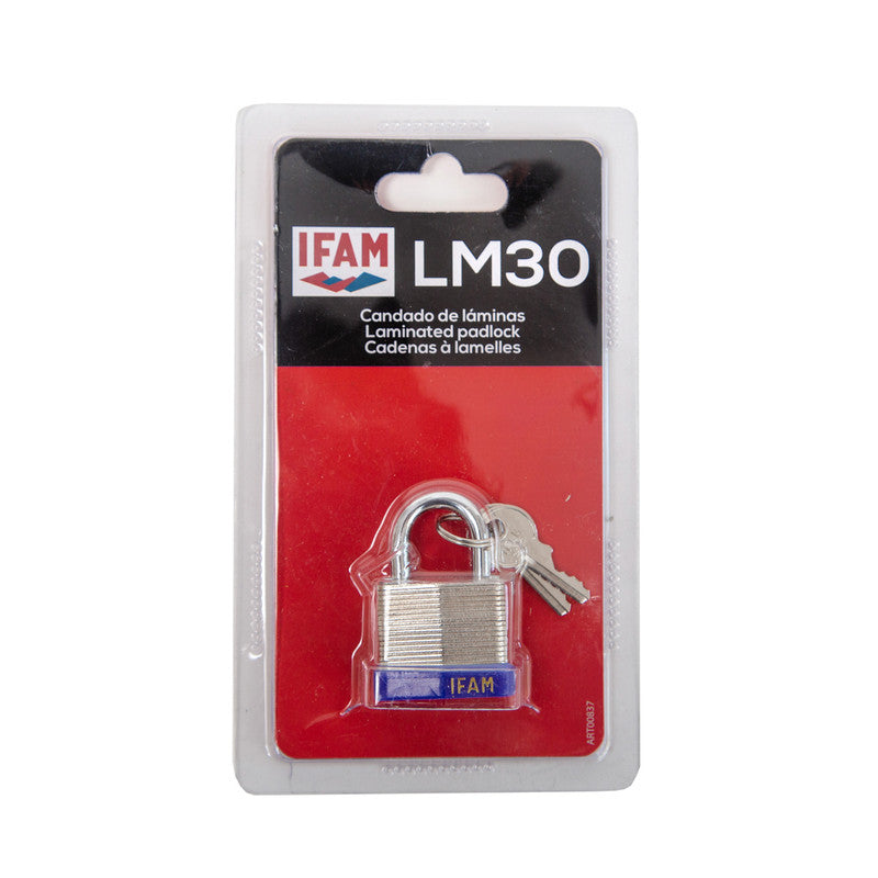 CANDADO LM30 BLISTER