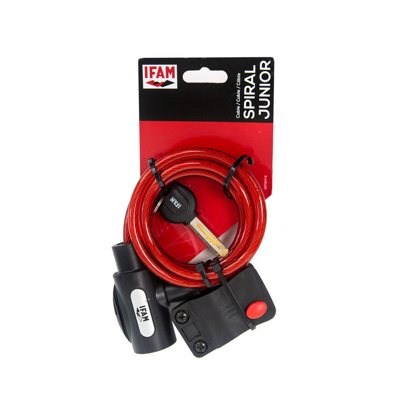CABLE SPIRAL JUNIOR ROJO