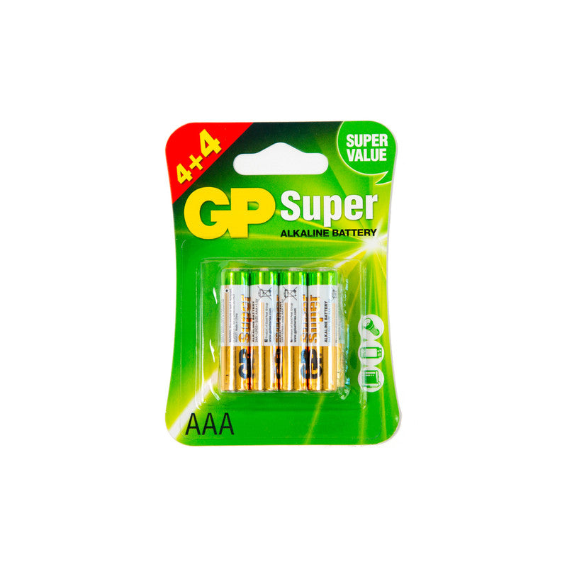 PILA GP AAA BLISTER 8