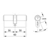 CILINDRO D3030N CAJA