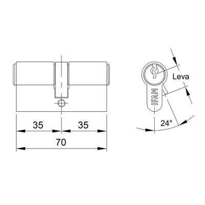 CILINDRO D3535L BLISTER