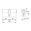 CILINDRO D3535L CAJA