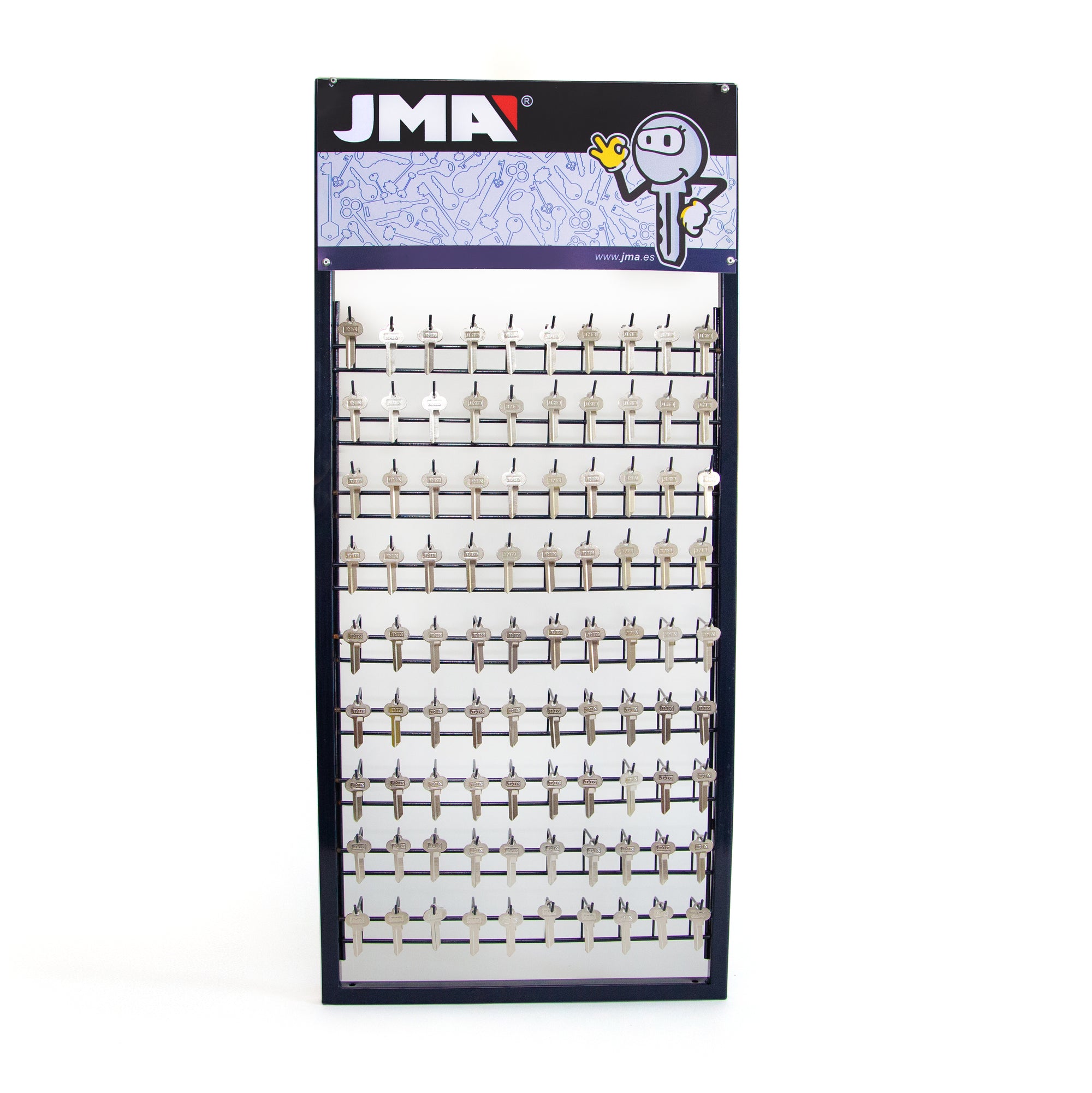 EXPOSITOR GRANDE 9 LINEAS (90 ESPACIOS)